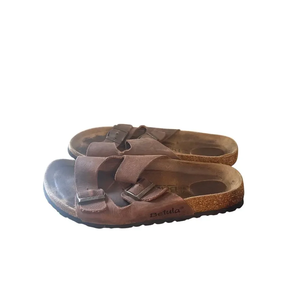 Betula by Birkenstock leather sandals men 10 M